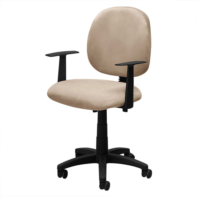 Meble odNowa - Autostoelhoes - Velours - Beige - Cappuccino