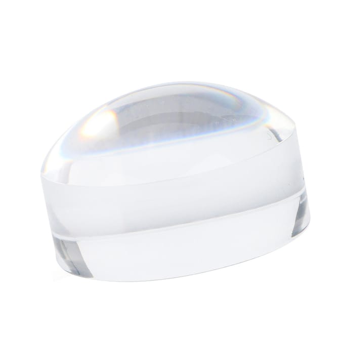 8X Optische Vergrootglas Koepel Draagbaar Papier Lezen Acryl Vergrootglas Koepel Handsfree Ontwerp
