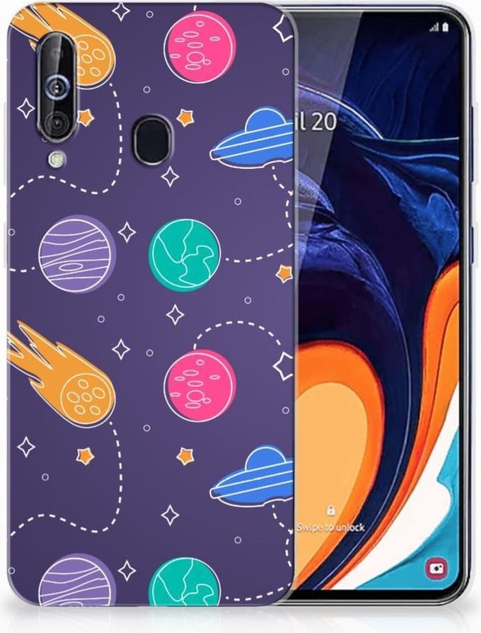 Samsung Galaxy A60 Silicone Back Cover Space