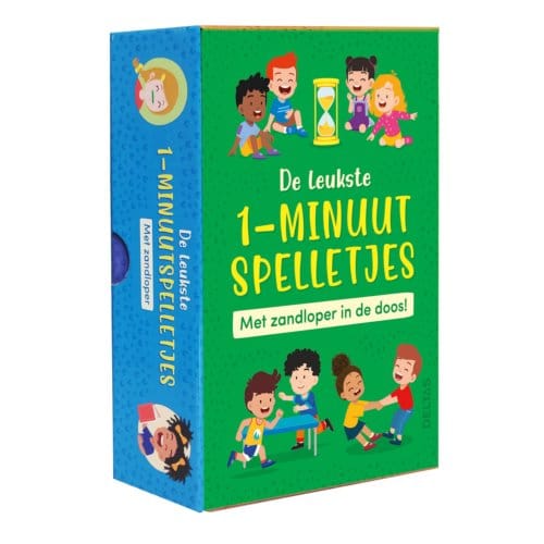 De leukste 1-minuutspelletjes (met zandloper) Bordspellen