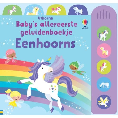 Eenhoorns - Baby's Allereerste Geluidenboekje