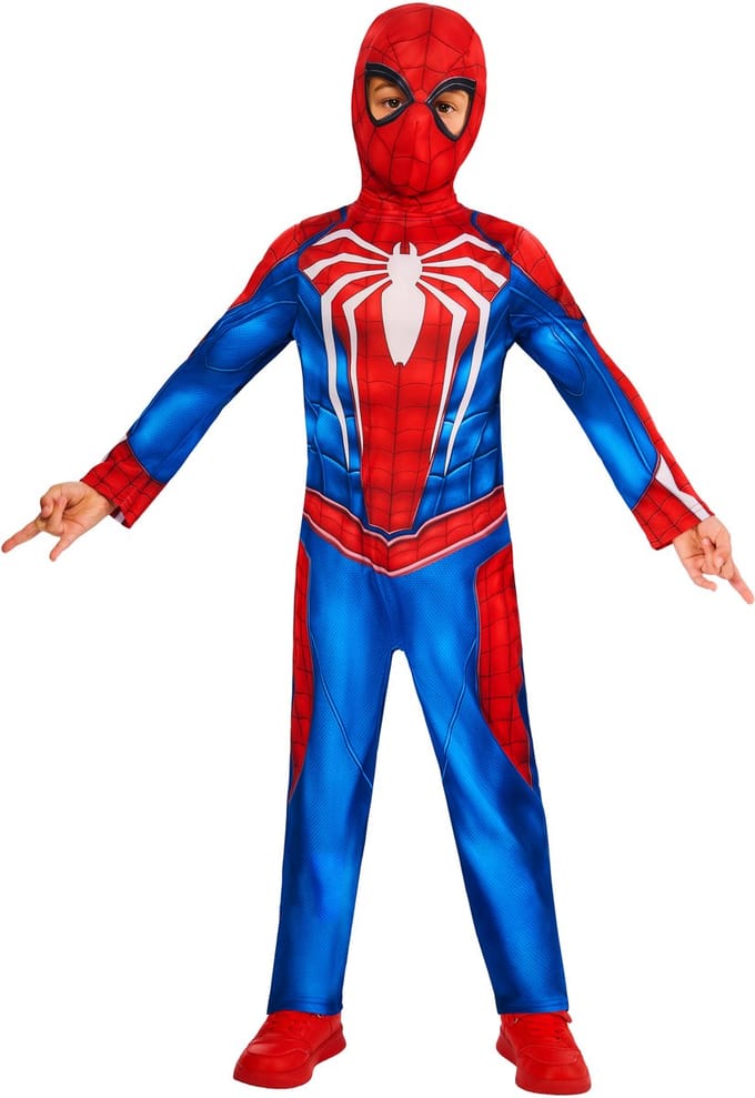 Spider-Man Gamerverse Kinderkostuum - Rubies - Maat 7-8 Jaar