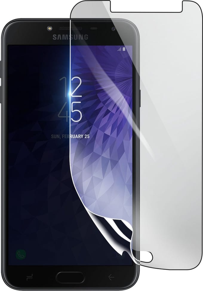 3mk, Geschikt voor Samsung Galaxy J4, Schokbestendige Hydrogel Screenprotector, Transparant