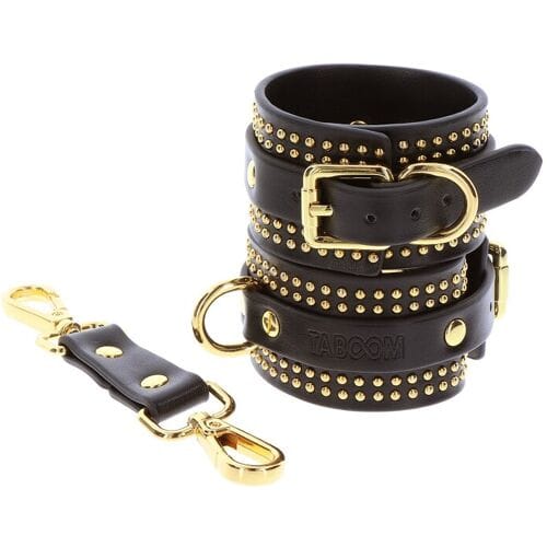 Taboom Handboeien - Studded Wrist Cuffs Set
