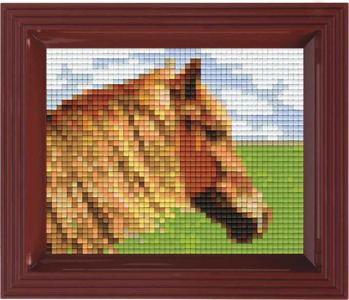 Pixelhobby Classic Paard 10x12 cm