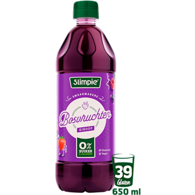 Limonadesiroop bosvruchten