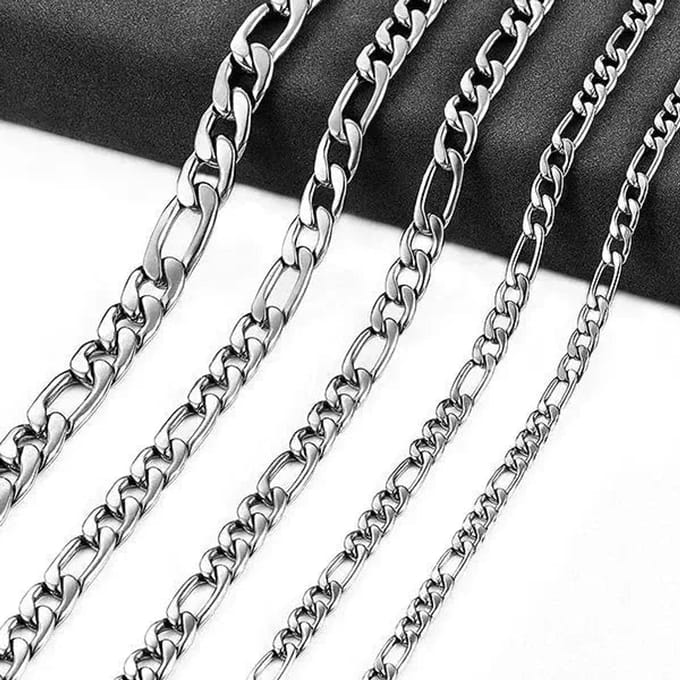 RVS sieraden- Figaro ketting - Smalle schakelketting dames 60cm-2mm