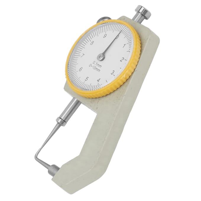 Tandheelkundige Schuifmaat Dikte Gauge Professionele Tandheelkundige Laboratorium Wijzerplaat Schuifmaat Meetinstrument voor Kroon white