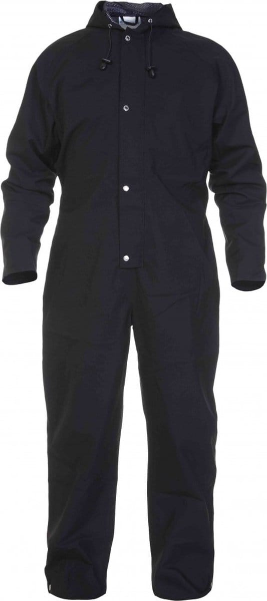 Hydrowear regenoverall Urk 072450ZW zwart, maat L
