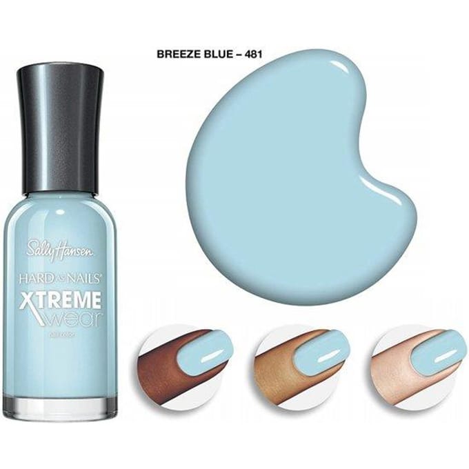 Sally Hansen Hard as Nails  - Breezy Blue 481 - Nagellak