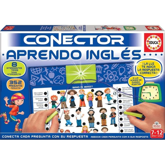 Educatieve tablet voor het leren van Engels Educa Conector