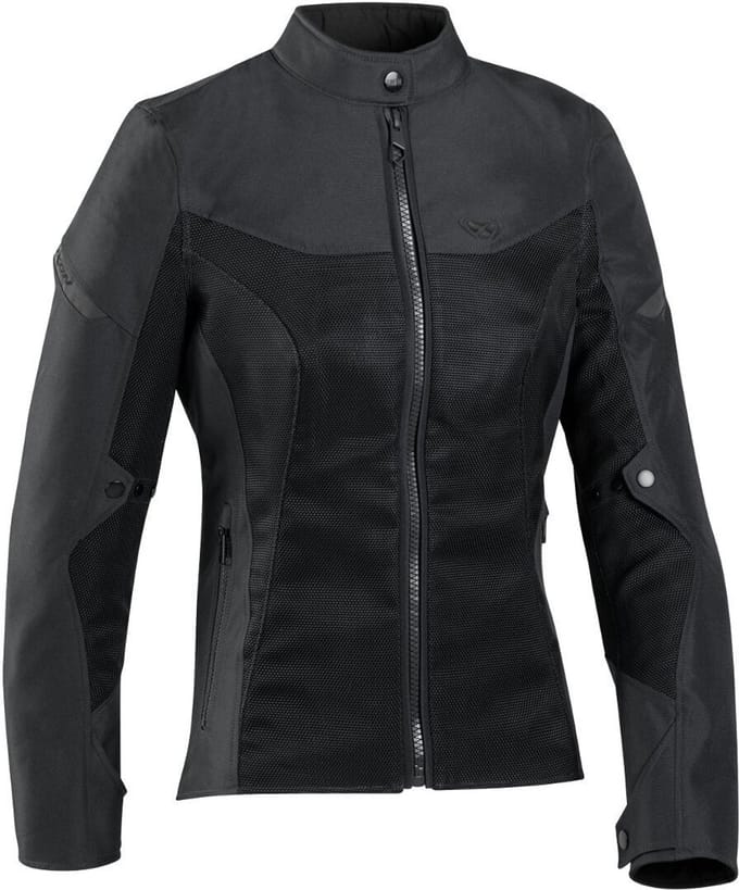 Ixon Fresh Lady Zwart Textiele Motorjas - Jas