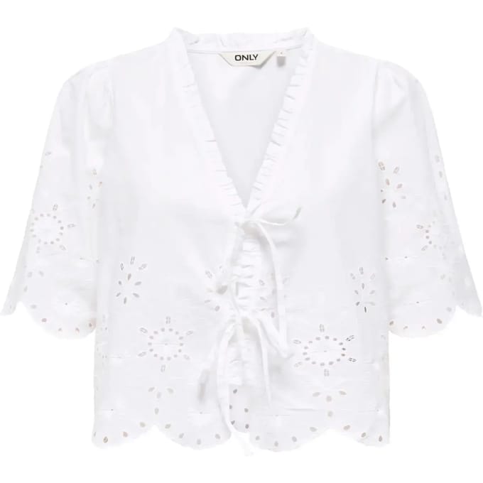 regular fit blouse van puur katoen model 'MIFFY'