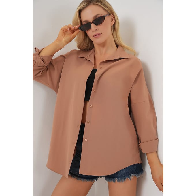 Oversized Poplin 2-Pack Shirt