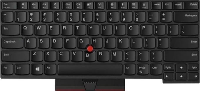 Lenovo Lite-On - Notebook replacement keyboard - Engels (US international) - Zwart
