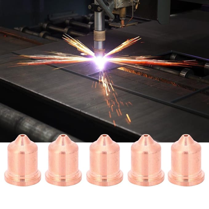 5 stuks Mondstuk Plasma 220816 Past voor MAX85 Snijmachine Benodigdheden Verbruiksartikel 85A