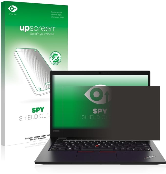 upscreen - privacy screenprotector voor Lenovo ThinkPad L13 Gen 2 - Folie Beschermfolie Blauwlichtfilter