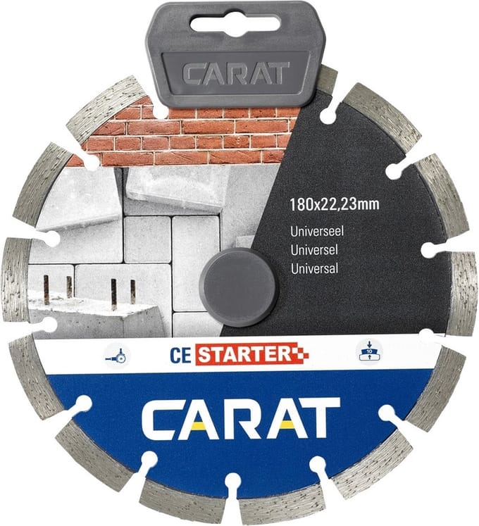 Carat - Diamantzaagblad - Universeel - Ø180 x 22,23 mm