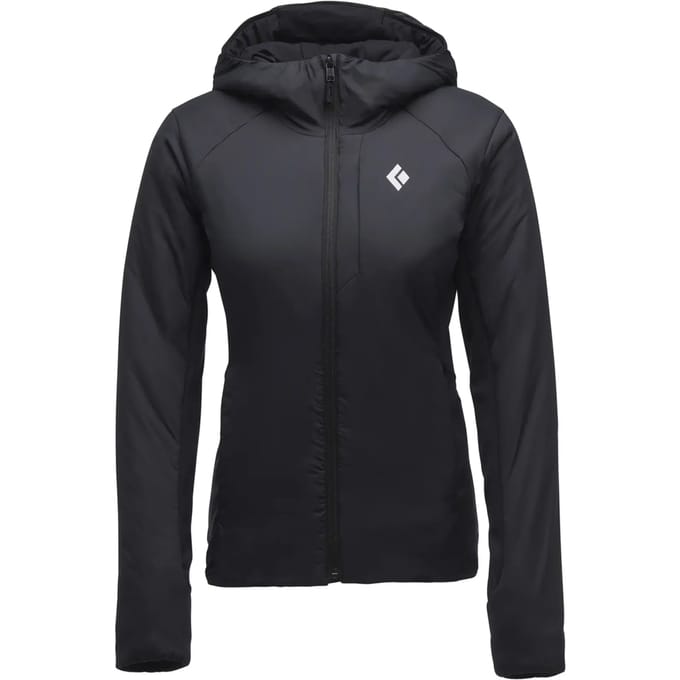 Dames Hoodie Black Diamond First Light Hybrid