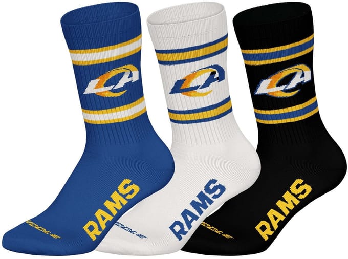 NFL Sokken NFL 3Pack Crew Socks Set van 3
