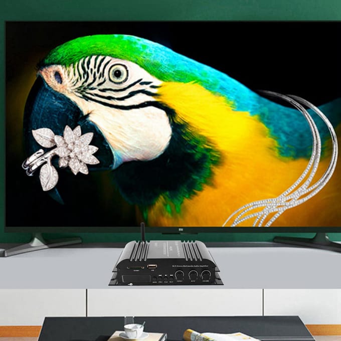 Voor Lepy LP‑269S Bluetooth Eindversterker 4 Kanaals Met Afstandsbediening Voor Thuis