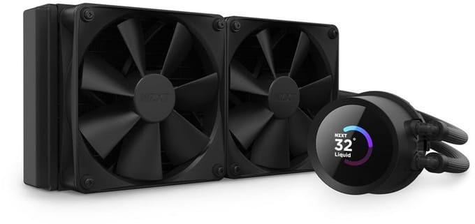 NZXT Kraken 240 - CPU Waterkoeler - 240mm Radiator - LCD Display - PWM Ventilatoren