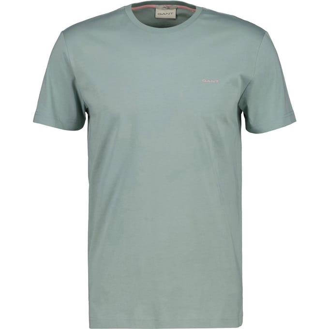 Gant Contrast Logo SS Shirt Heren - Maat M