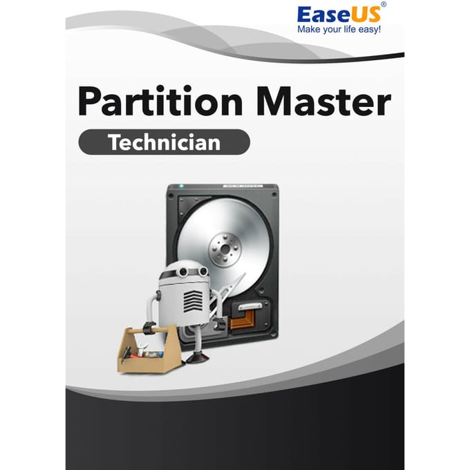 EaseUS Partition Master Technician 20 inclusief