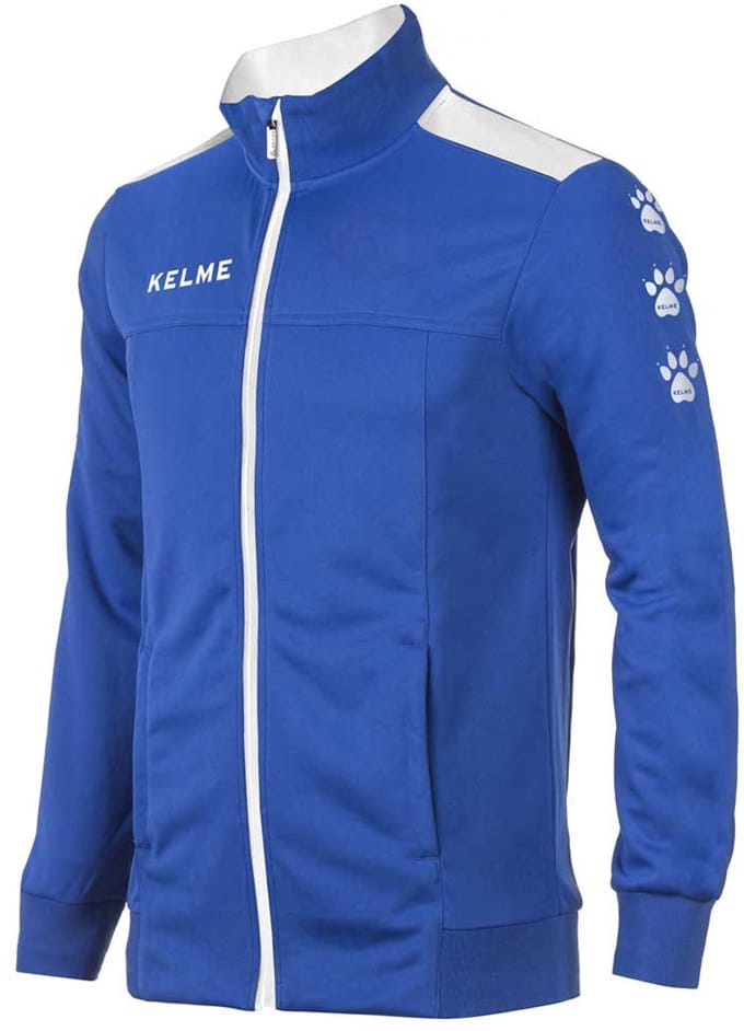 Kelme Lince Sweatshirt Met Rits Blauw 3XL Man