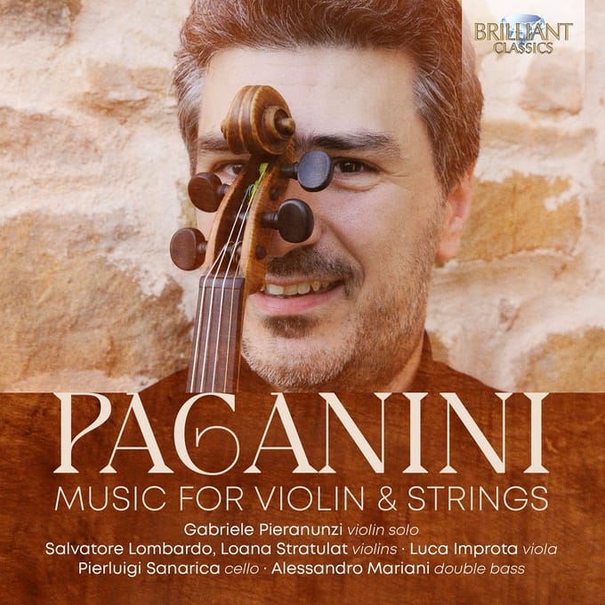 Gabriele Pieranunzi - Paganini: Music For Violin & Strings (CD)