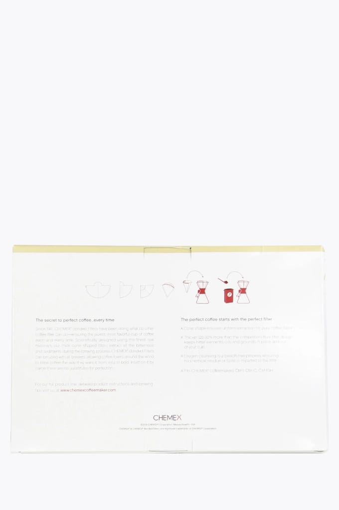 Chemex filter voor 1-3 kopjes 100 stuks
