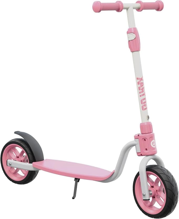 Step Kinderen - Step voor Kinderen - Buiten Spelen - Antislip Grip - 8 Inch Wielen - Roze