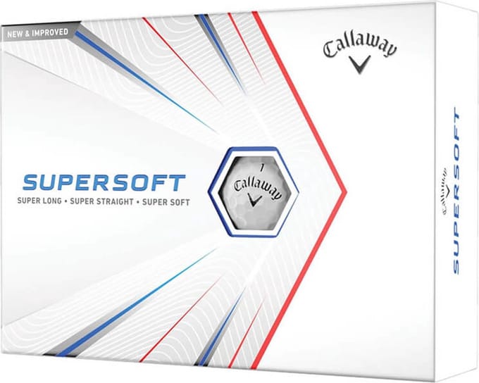Callaway SuperSoft 2021 Golfballen - Wit - 12 Stuks