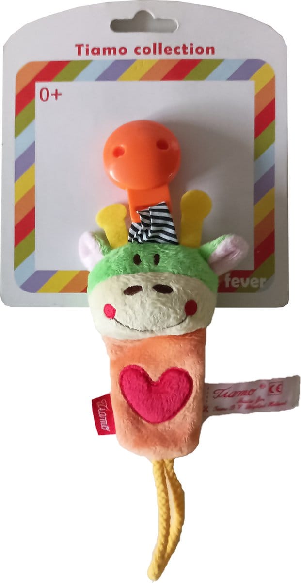 Spenenketting - Speenclip - Speenkoord - Jungle fever Hippo
