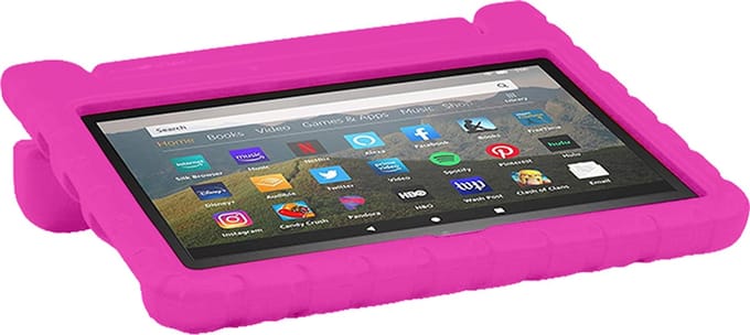 Rixus RXTC06 For iPad 2/3/4/9.7 Tablet Kids Case Pink