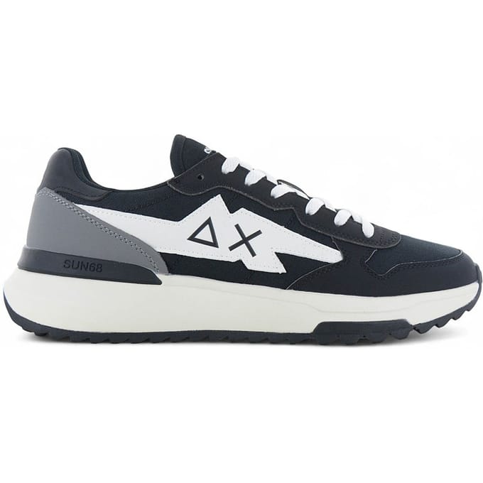 SUN68 Niki 2.0 Solo - Herren Sneakers Schuhe Schwarz Z45120-11 ORIGINAL EU 43 zwart