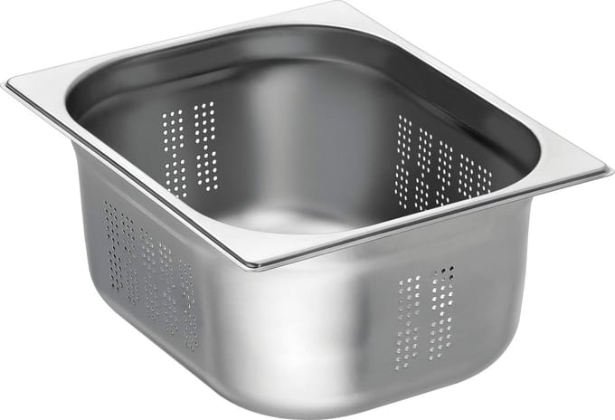 GN-bak | 1/2 GN | 15cm hoog | geperforeerd | Bartscher | A102150