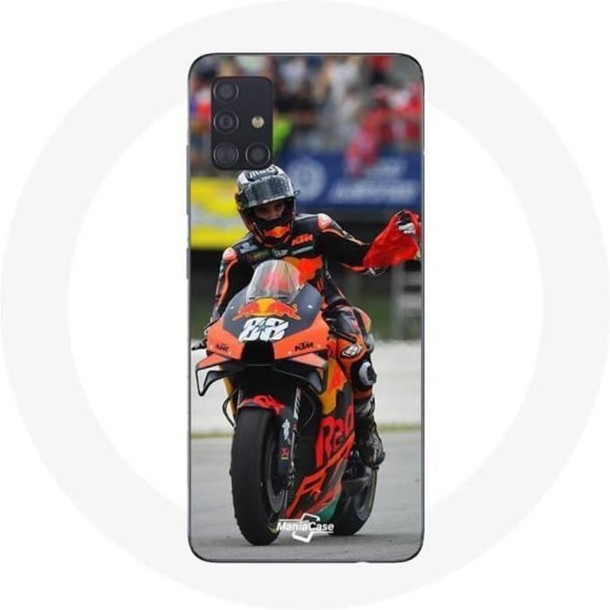 Coque - Maniacase - Samsung Galaxy A71 - Drapeau Portugal - Souple - Noir noir