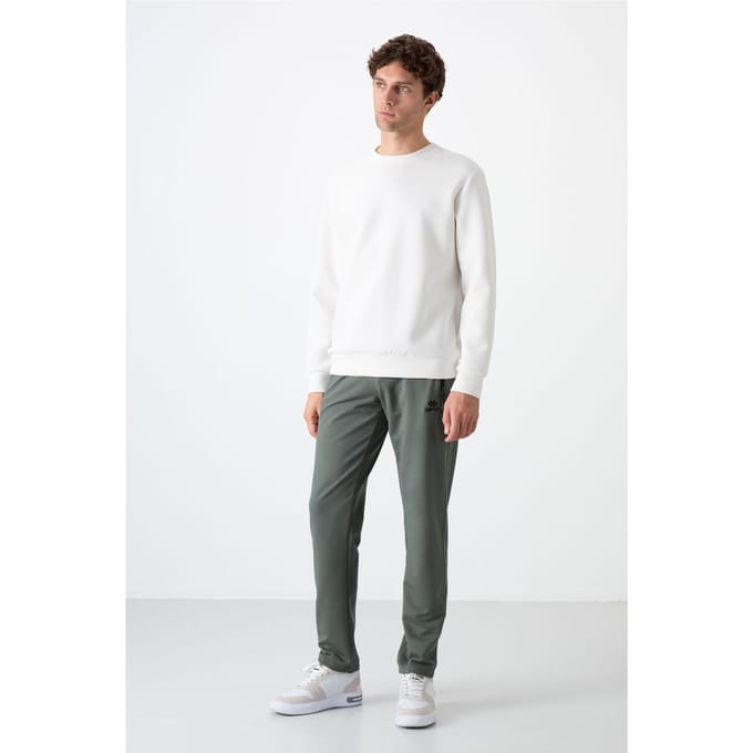Heren Regular Fit Rechtvallsweatpants