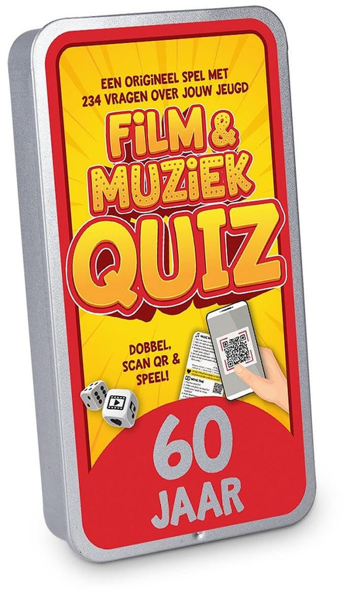 Spel - Film & muziek quiz - 60 jaar