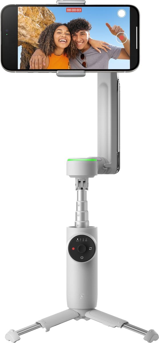 Insta360 - Flow Pro Standaard Bundel - Grijs - Gimbal