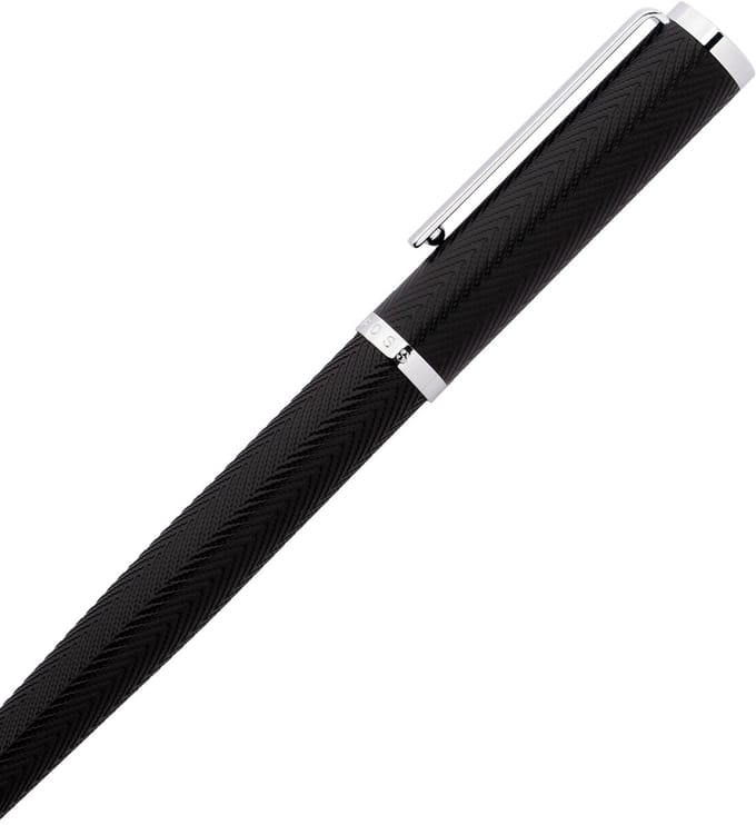 Hugo Boss - HSI1065B - Rollerballpen - zwart/zilver - Formation