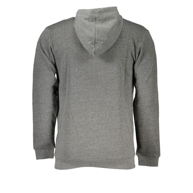 Sergio Tacchini Grijze Katoenen Heren Hoodie Sweatshirt