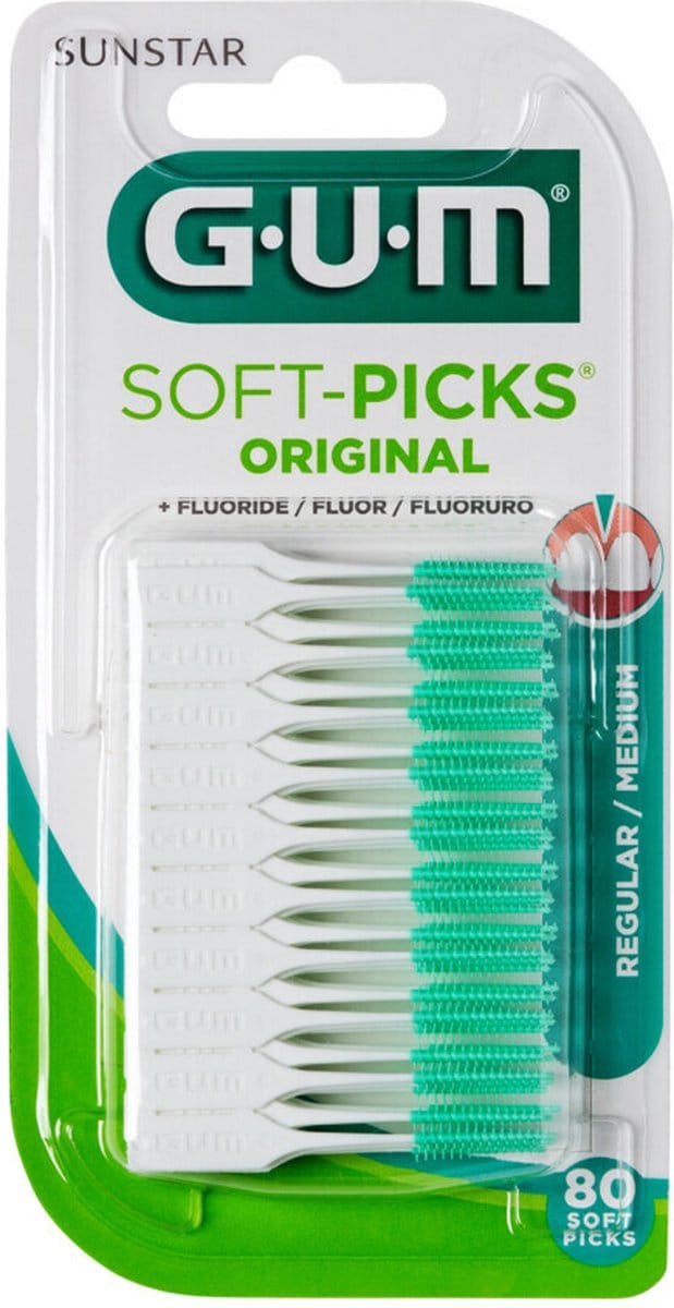 Gum Soft Picks Rager - 80 st