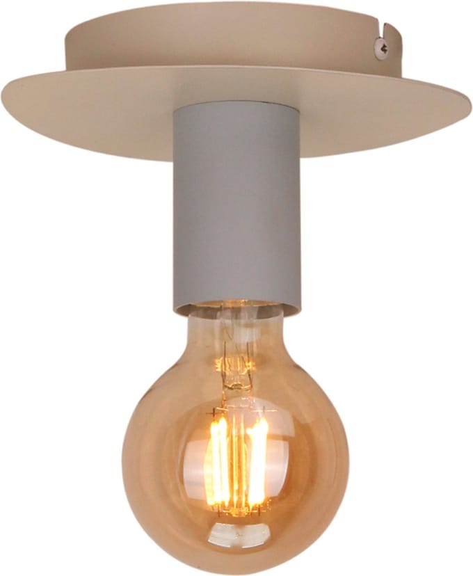 Chericoni Colorato Plafondlamp - 1-lichts - Lichtgrijs - Metaal