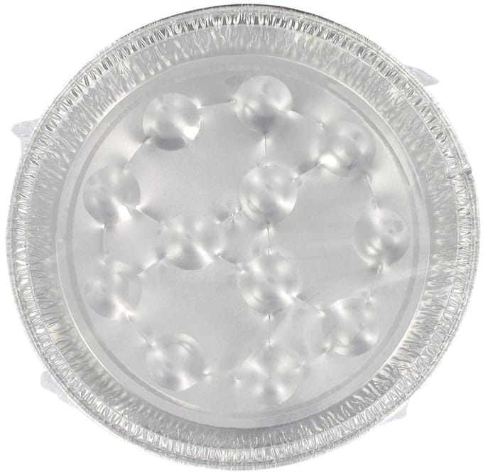 Set van 10 slakkenborden van aluminium 17,5 cm Fackelmann