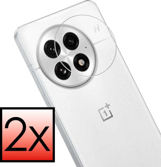 Camera Lens Protector - 2 Stuks - Geschikt voor OnePlus 13 - Camera Screenprotector - Beschermglas - Gehard Glas - Tempered Glass - Screen Protector