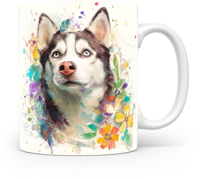 Beker Siberische Husky