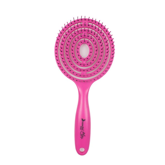 Nascita 3D pro lolipop grote haarborstel - roze
