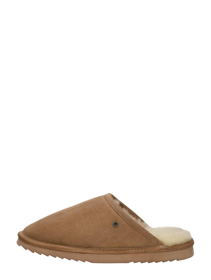 Warmbat Classic Pantoffels Open - Cognac - Maat 42